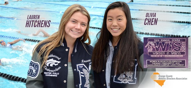 NORTHWOOD HIGH SCHOOL AQUATICS STUDENT-ATHLETES ATTEND "WOMEN IN SPORTS CONFERENCE"